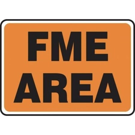 Accuform SAFETY SIGN FME AREA 10 X 14 MQTL542XP MQTL542XP